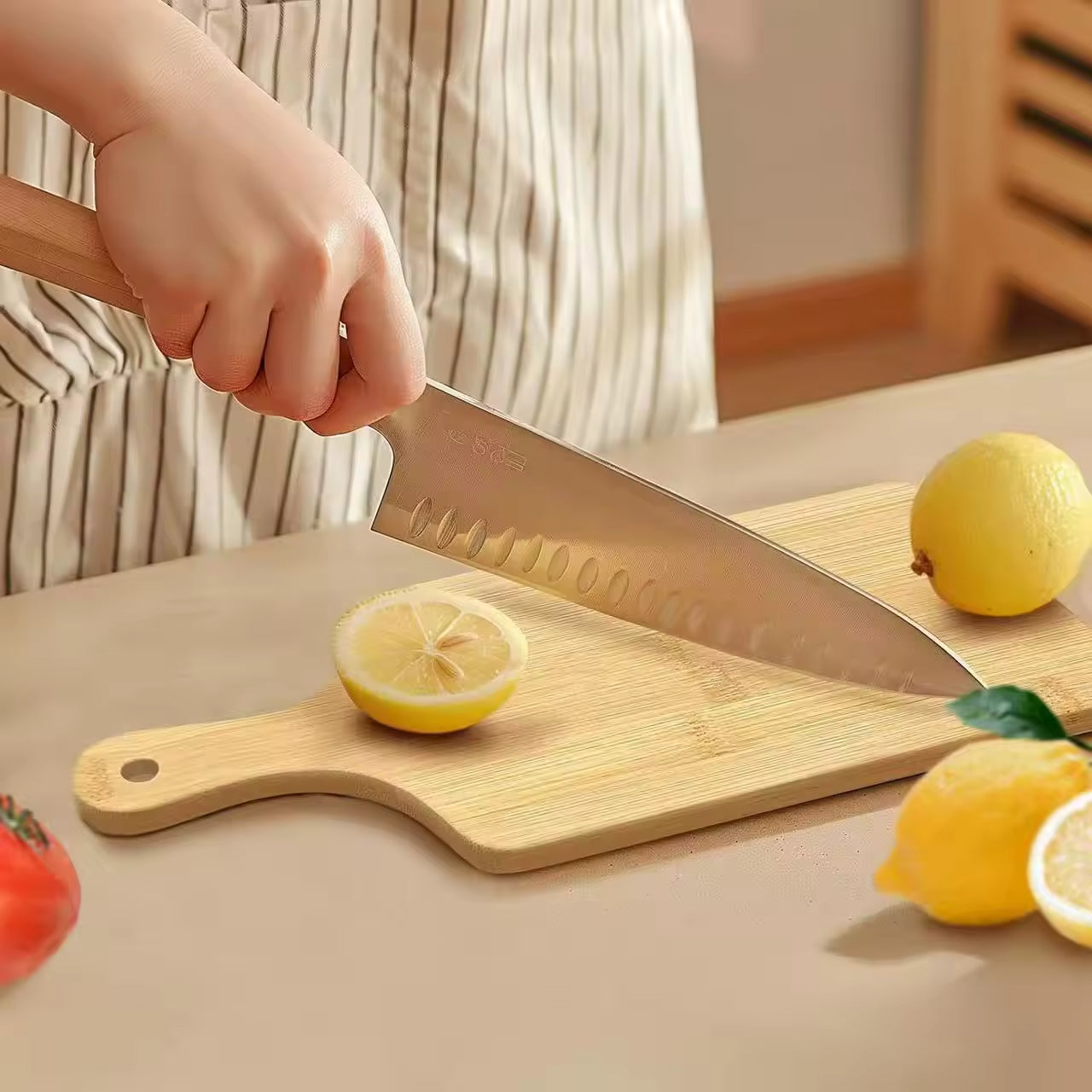 Bamboo Serving Board with Handle