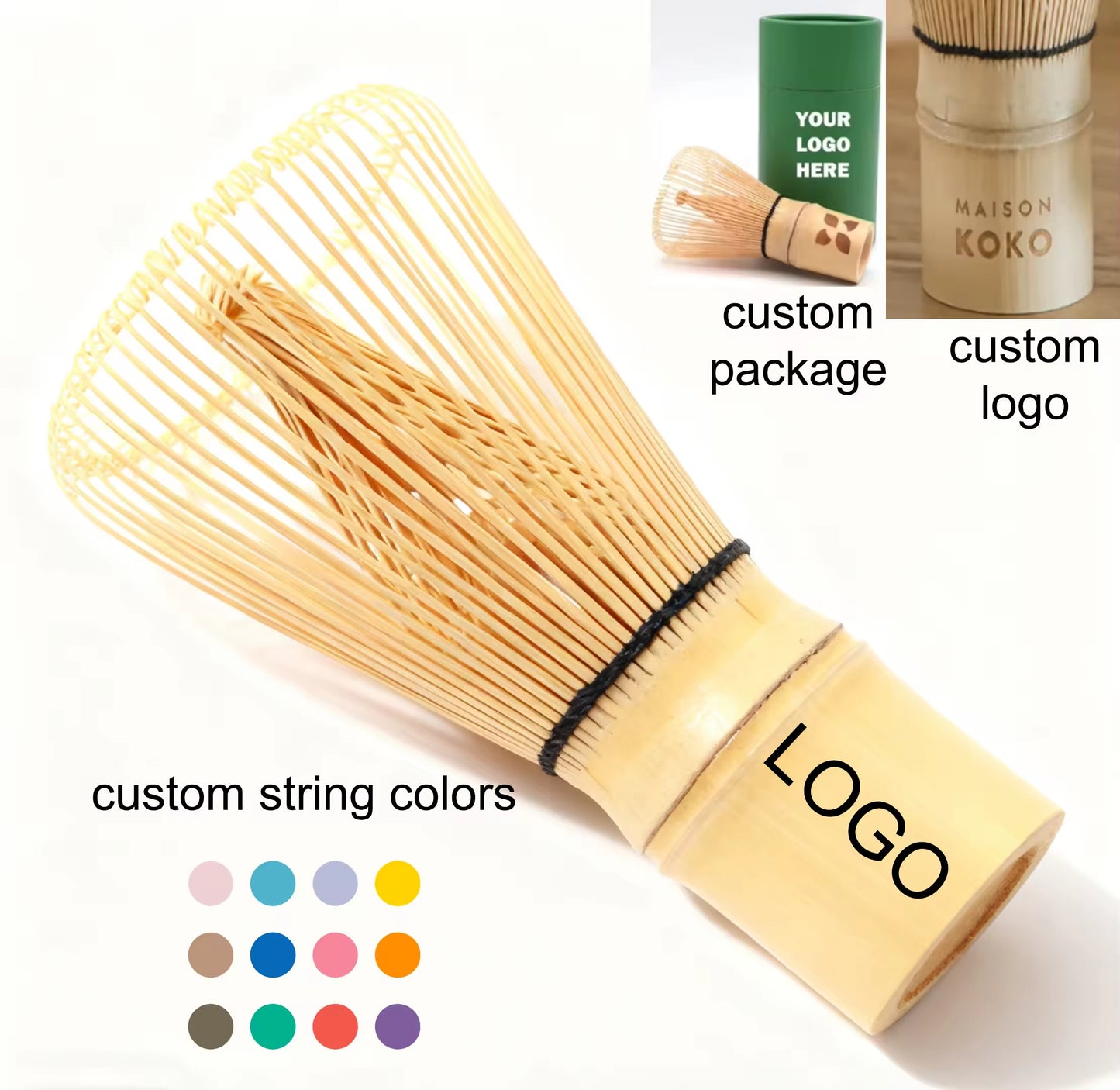 Bamboo Matcha Whisk Set