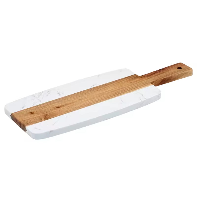 Marble Acacia Wood Serving Board