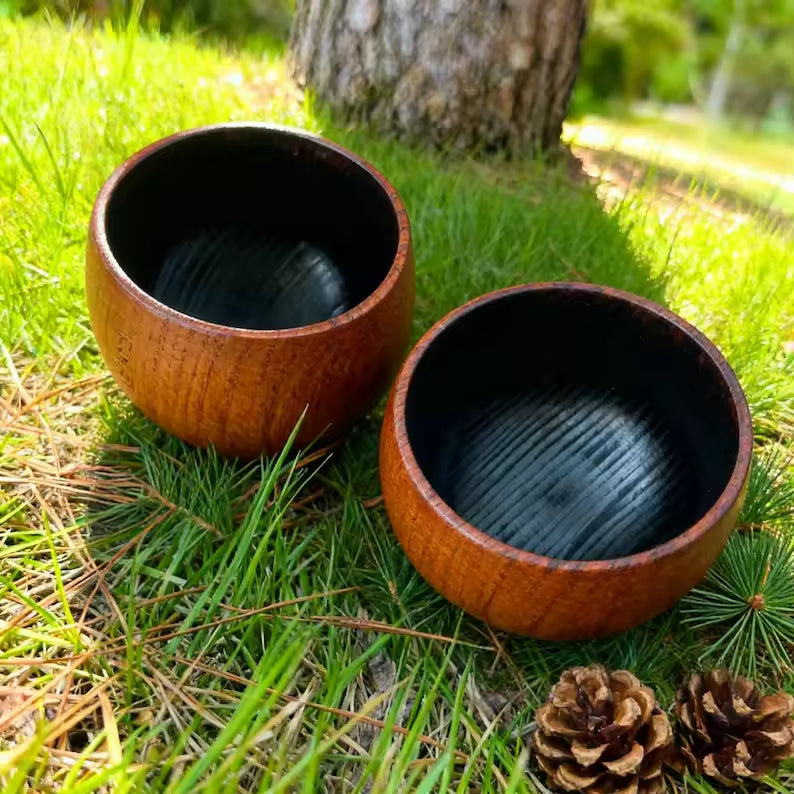 Wooden Whiskey Cup ﻿
