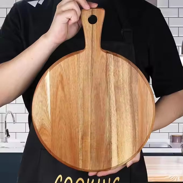 Acacia Wood Pizza Board - 12pcs