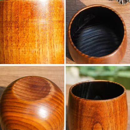 Wooden Whiskey Cup ﻿