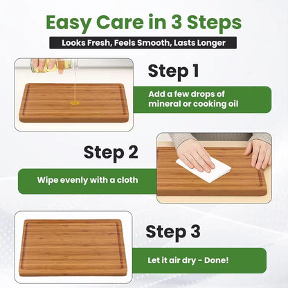 Dark Color Bamboo Cutting Board