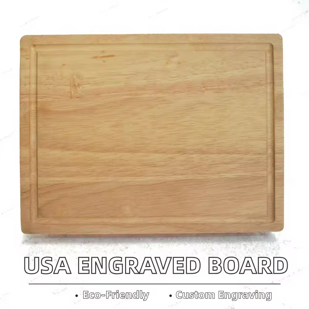 Rubber Wood Cutting Board