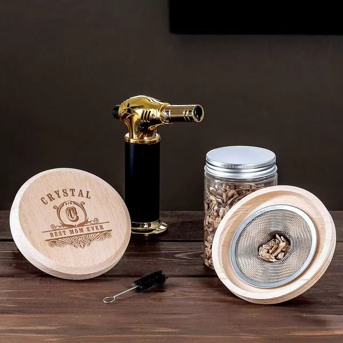 Whiskey Cocktail Smoker Kit 5pcs Set