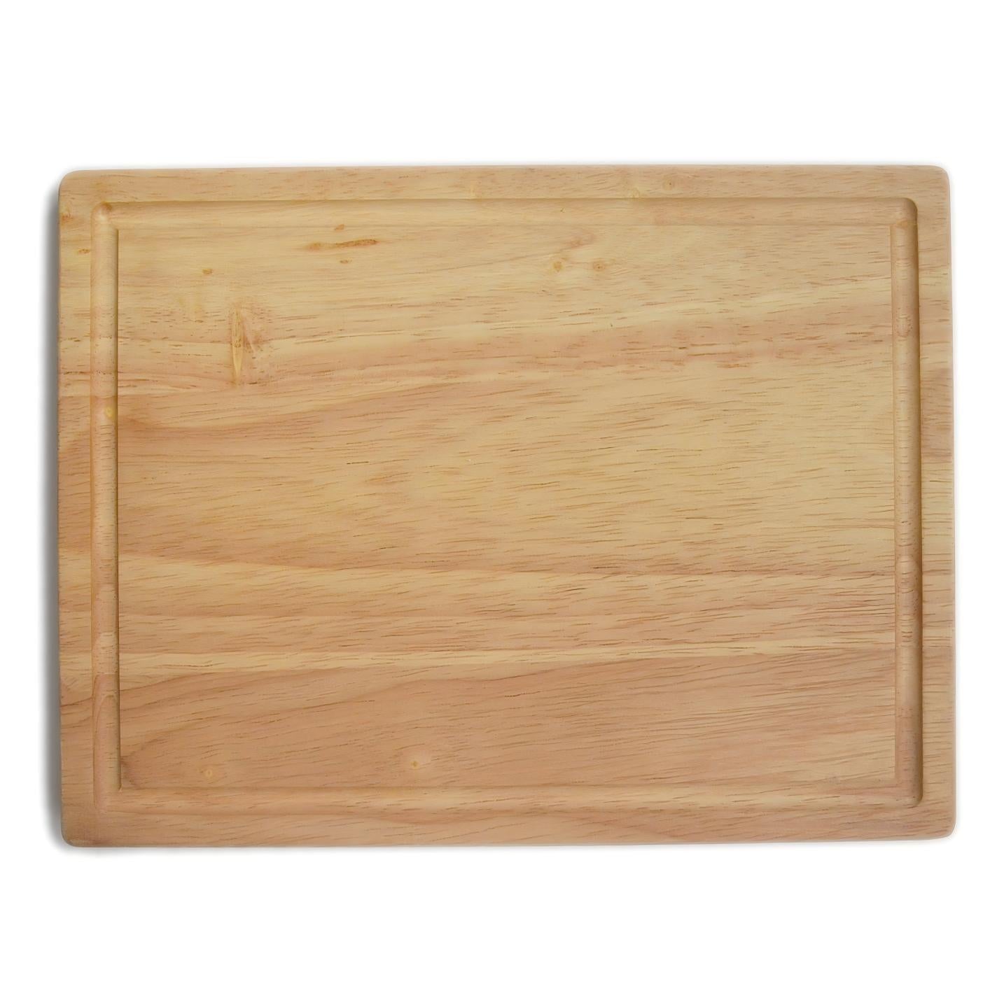 Rubber Wood Cutting Board9.8×7.5×0.6"