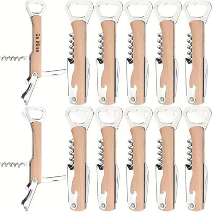 50 Pack Laser-engraved Multifunctional Creative Portable Bottle Opener Beer Wine Wine Bottle Opener Home Bottle Openier